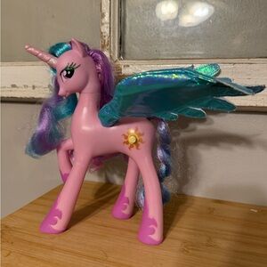 My Little Pony  PRINCESS CELESTIA 8.5" Talking Light-Up Wings Toy